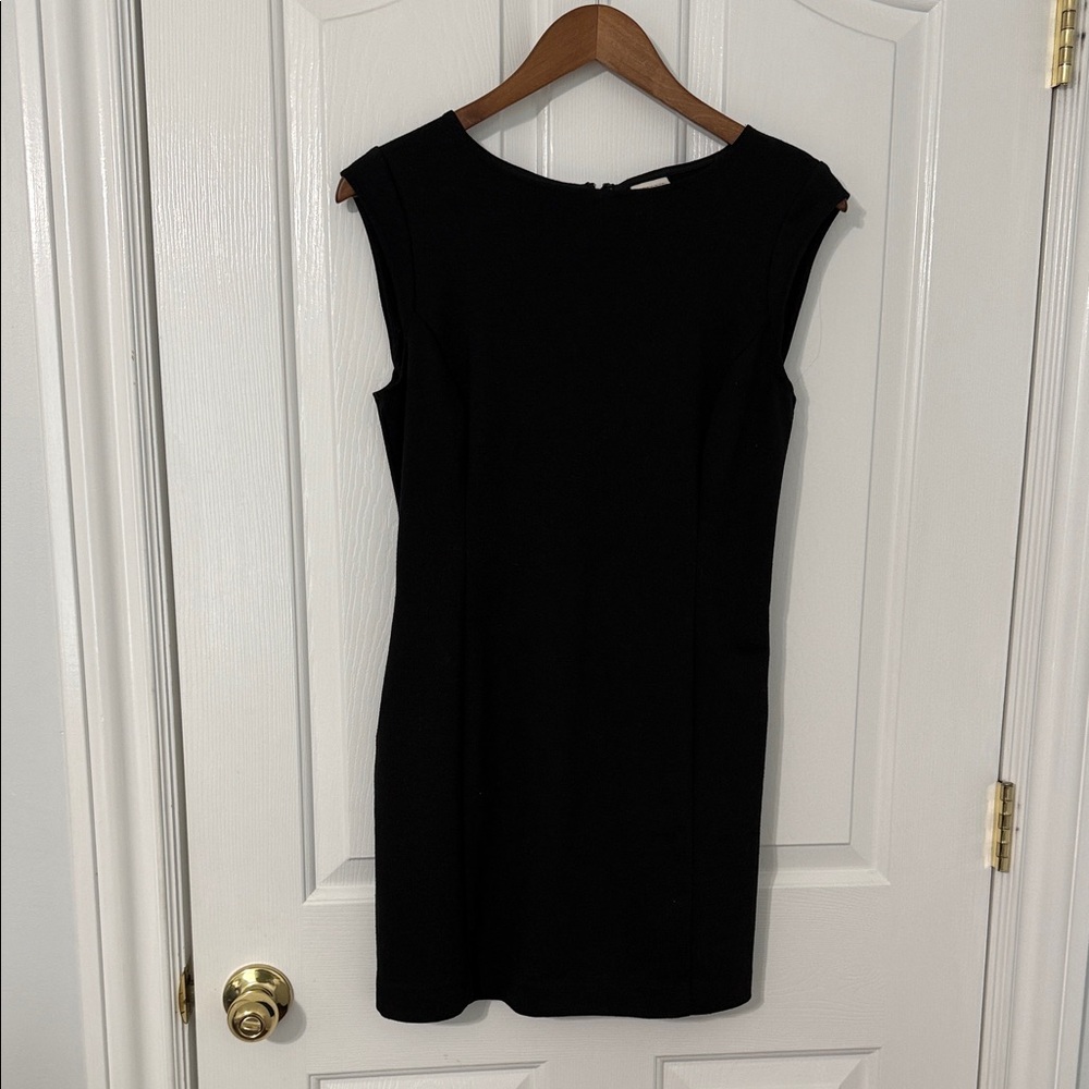 Merona Black Sleeveless Mini Sheath Dress